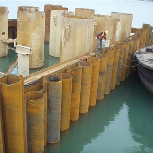 云浮钢护筒现场安装